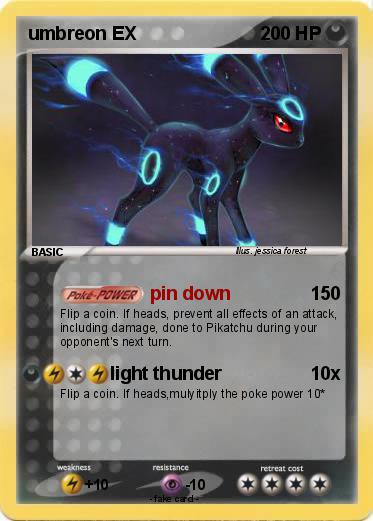 Pokemon umbreon EX