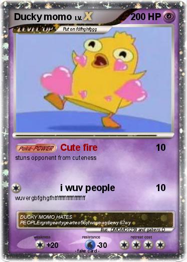 Pokemon Ducky momo