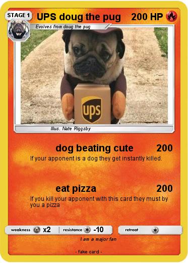 Pokemon UPS doug the pug