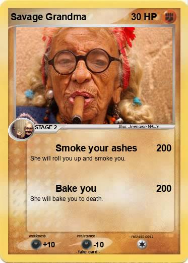 Pokemon Savage Grandma