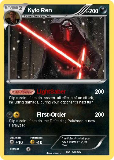 Pokemon Kylo Ren