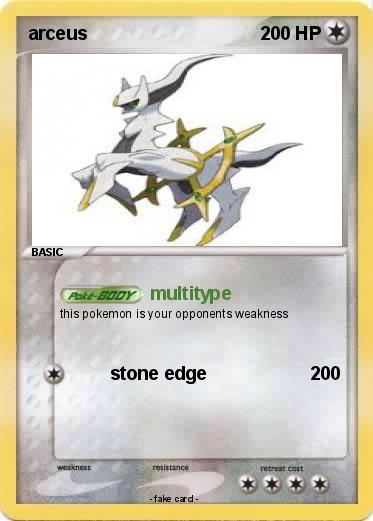 Pokemon arceus