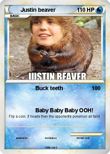 Pokemon Justin beaver