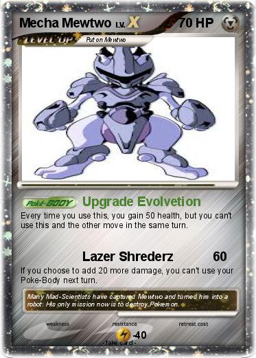 Pokemon Mecha Mewtwo