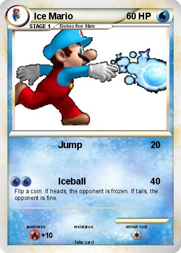 Pokemon Ice Mario