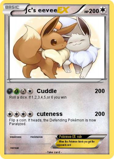 Pokemon Jc’s eevee