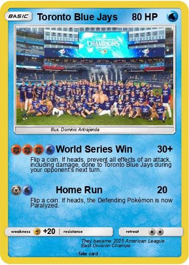 Pokemon Toronto Blue Jays