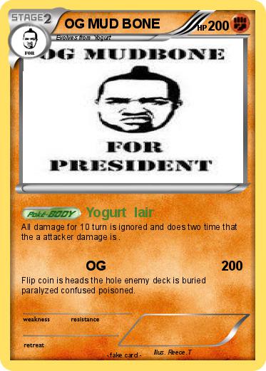 Pokemon OG MUD BONE
