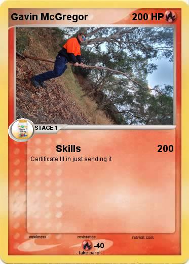 Pokemon Gavin McGregor