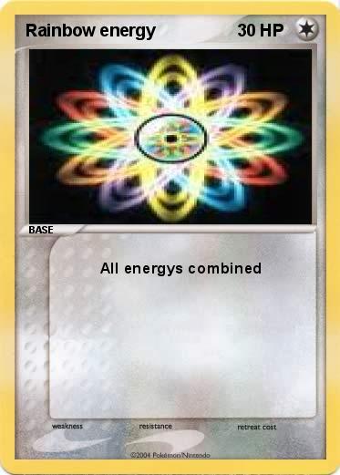 Pokemon Rainbow energy Pokemon Rainbow energy