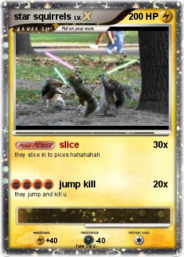 Pokemon star squirrels