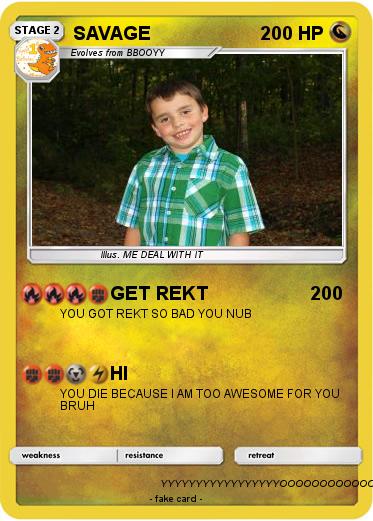 Pokemon SAVAGE