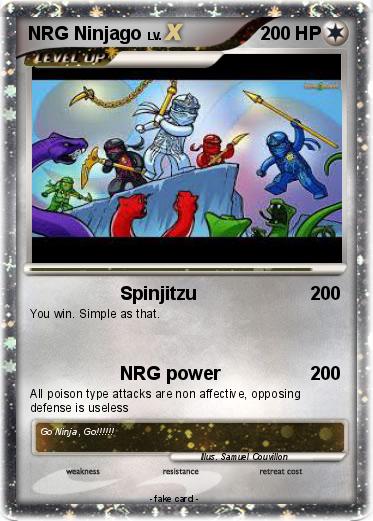 Pokemon NRG Ninjago