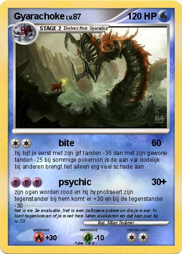 Pokemon Gyarachoke