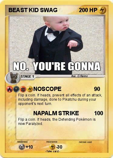 Pokemon BEAST KID SWAG