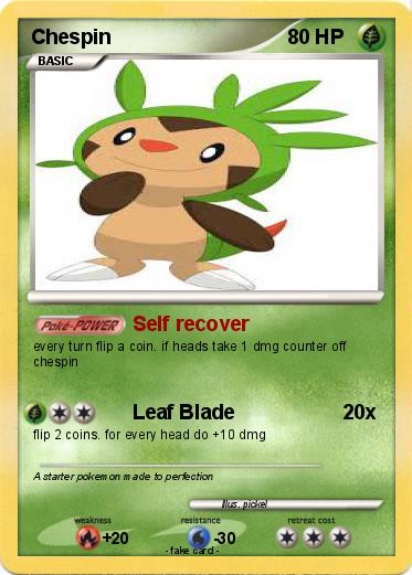 Pokemon Chespin