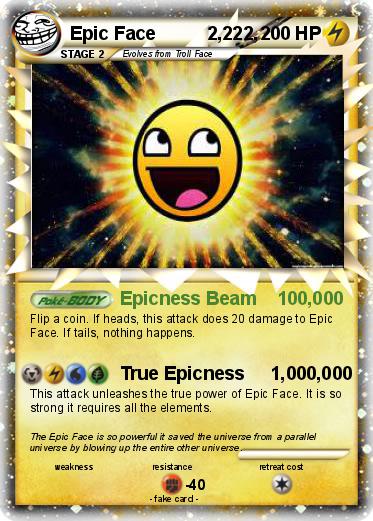 Pokemon Epic Face          2,222,