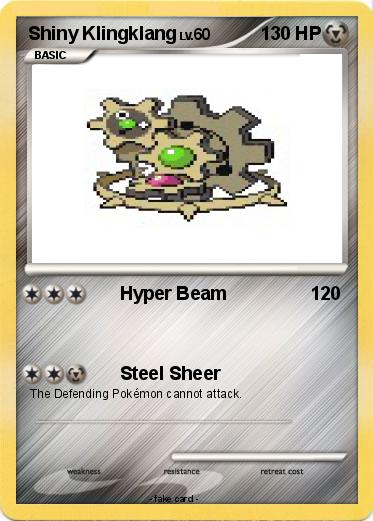 Pokemon Shiny Klingklang