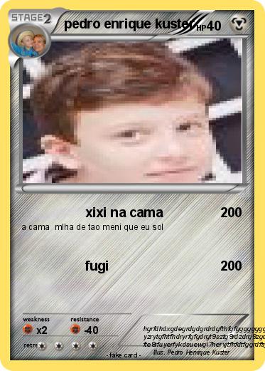 Pokemon pedro enrique kuster