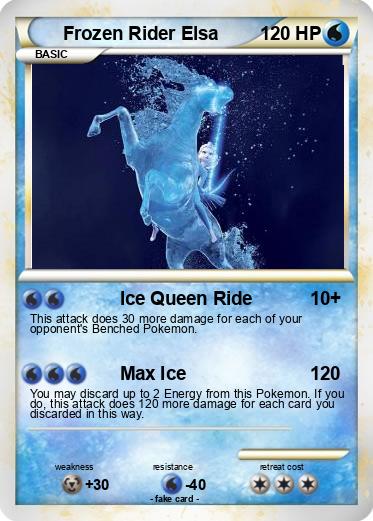 Pokemon Frozen Rider Elsa