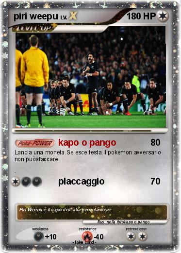 Pokemon piri weepu