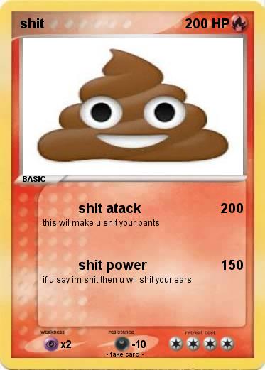 Pokemon shit