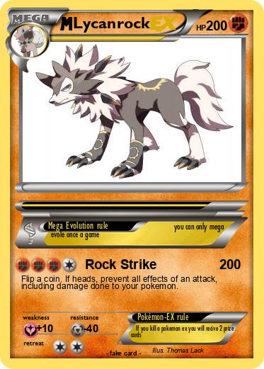 Pokemon Lycanrock