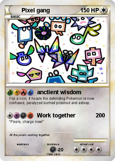Pokemon Pixel gang