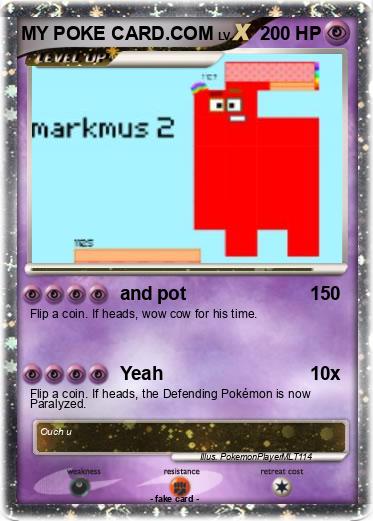 Pokemon MY POKE CARD.COM