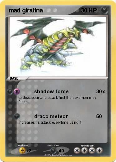 Pokemon mad giratina