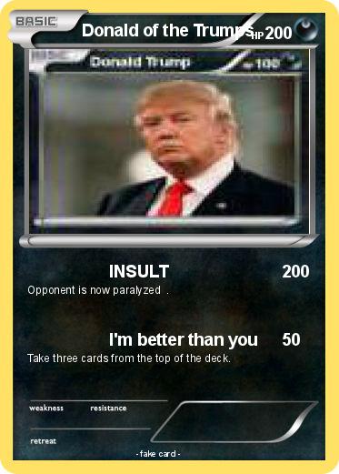 Pokemon Donald of the Trumps