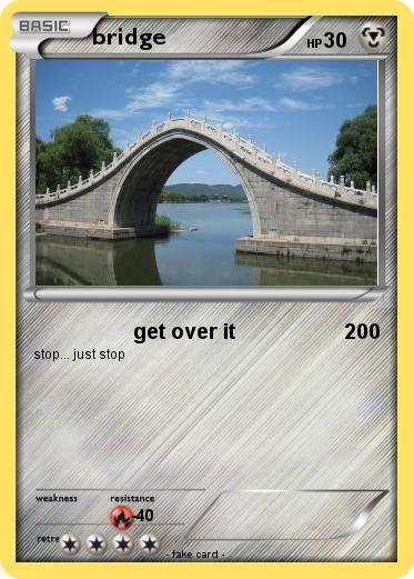 Pokemon bridge