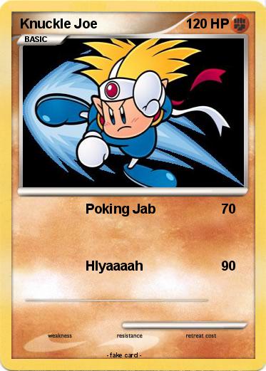 Pokemon Knuckle Joe