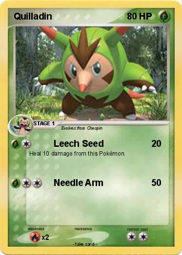 Pokemon Quilladin