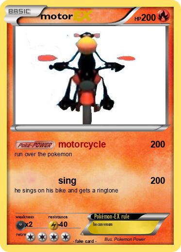 Pokemon motor