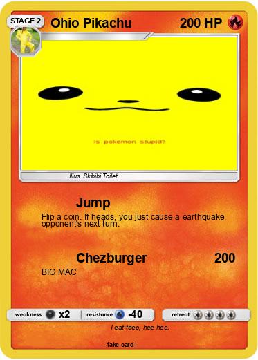 Pokemon Ohio Pikachu