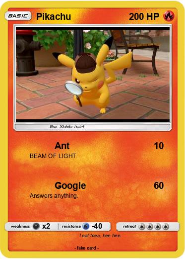 Pokemon Pikachu