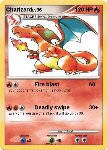 Pokemon Charizard