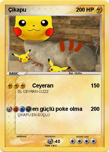 Pokemon Çikapu