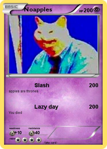 Pokemon Noapples