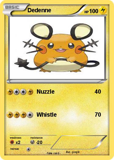 Pokemon Dedenne
