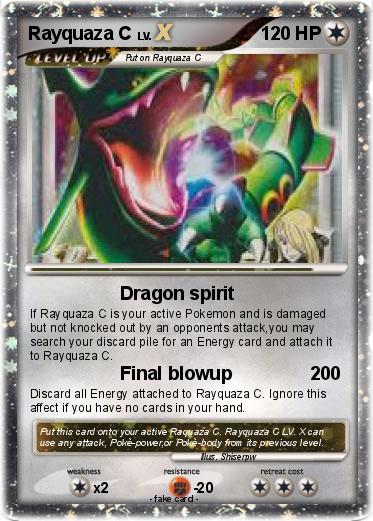 Pokemon Rayquaza C