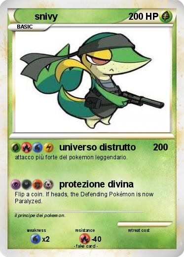 Pokemon snivy