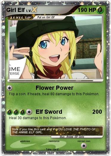Pokemon Girl Elf