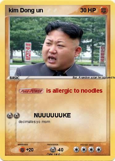 Pokemon kim Dong un