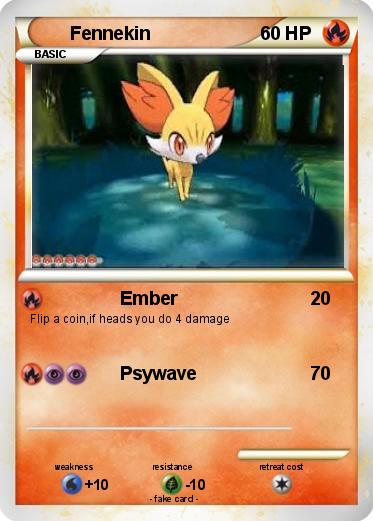 Pokemon Fennekin