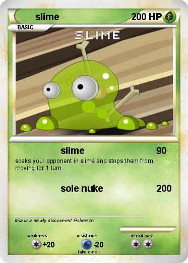 Pokemon slime