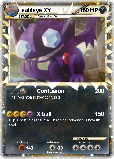 Pokemon sableye XY