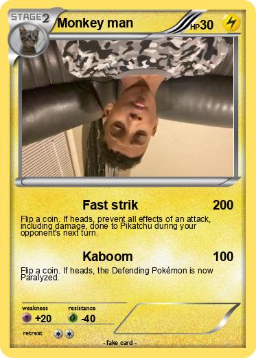 Pokemon Monkey man