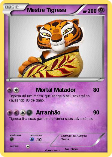 Pokemon Mestre Tigresa